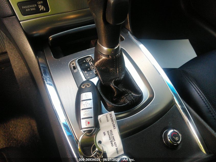 2013 INFINITI G37 SEDAN JOURNEY JN1CV6AP6DM711832