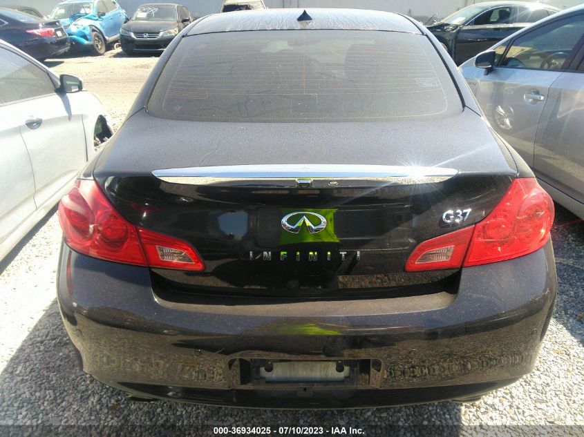 2013 INFINITI G37 SEDAN JOURNEY JN1CV6AP6DM711832