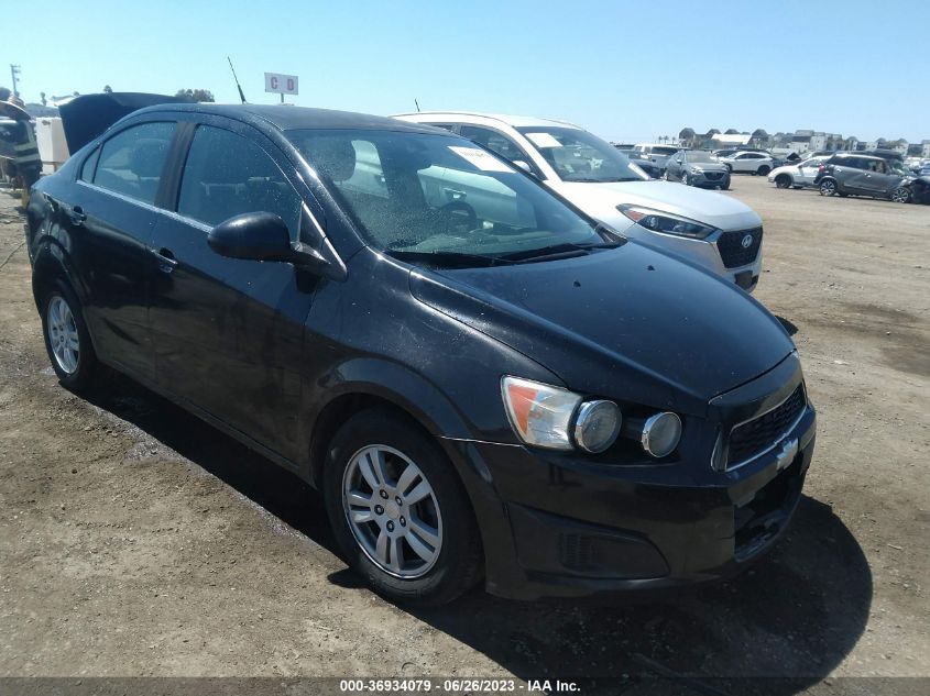 2014 CHEVROLET SONIC LT - 1G1JC5SG3E4220308