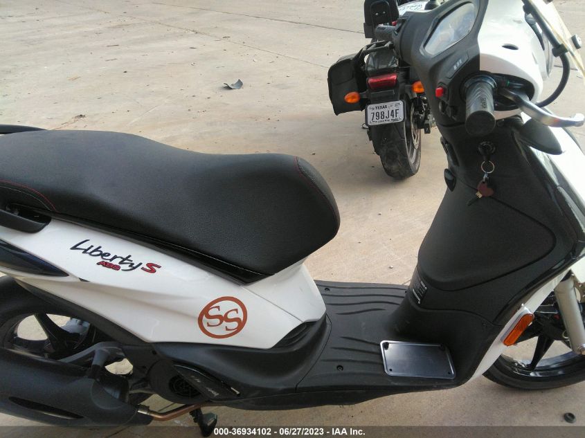 2022 PIAGGIO LIBERTY 150/150 S/150 BACI PERUGI ZAPM898G2N7003530