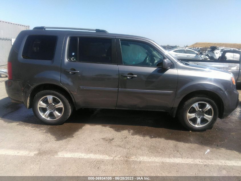 2015 HONDA PILOT SE - 5FNYF3H3XFB027315