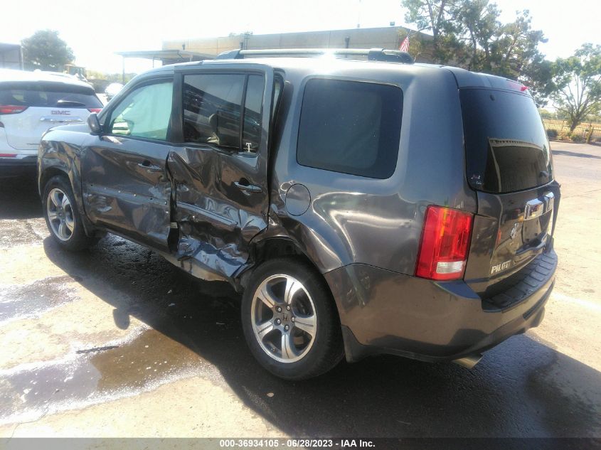 2015 HONDA PILOT SE - 5FNYF3H3XFB027315