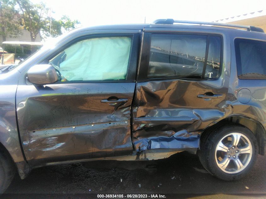 2015 HONDA PILOT SE - 5FNYF3H3XFB027315