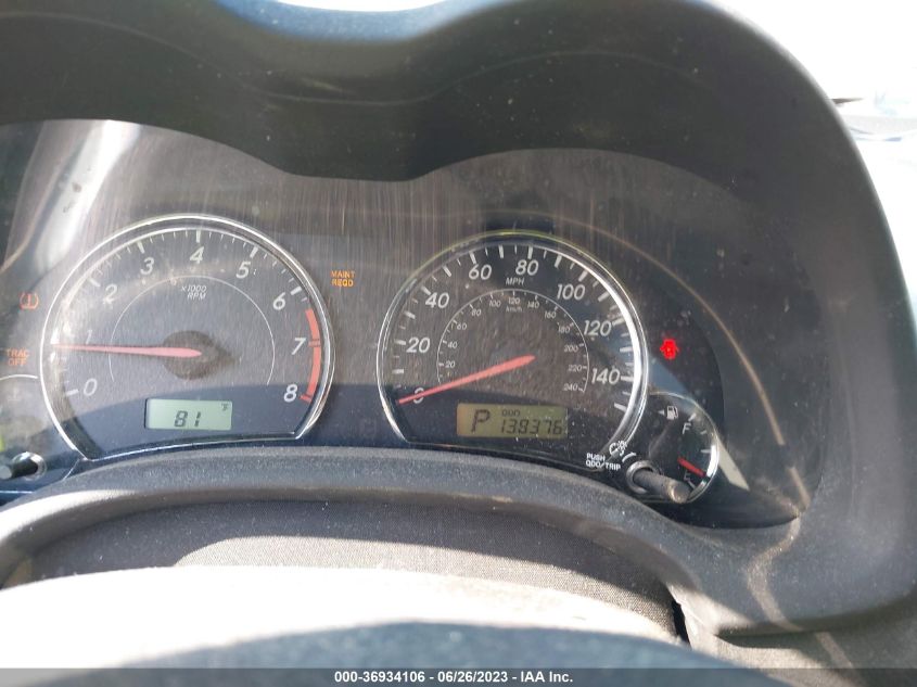 2013 TOYOTA COROLLA L/LE/S - 5YFBU4EE7DP177438