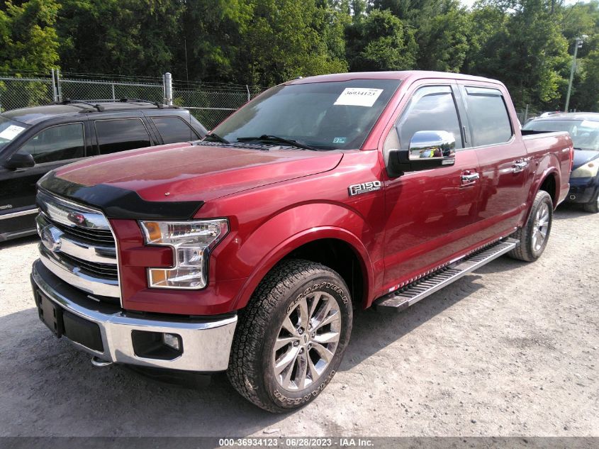 2016 FORD F-150 XLT/XL/LARIAT/PLATINUM - 1FTEW1EF8GKD62499