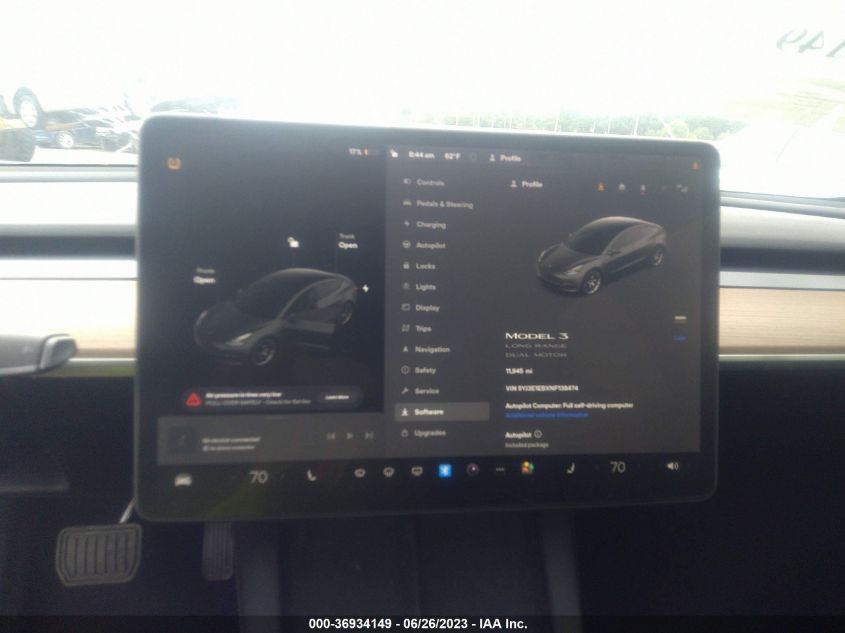 2022 TESLA MODEL 3 LONG RANGE - 5YJ3E1EBXNF138474