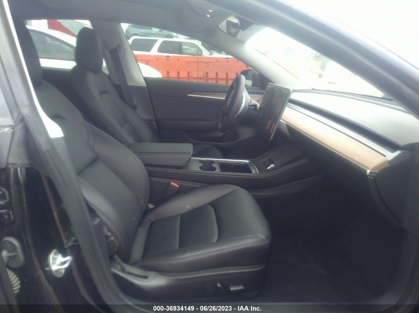 2022 TESLA MODEL 3 LONG RANGE - 5YJ3E1EBXNF138474
