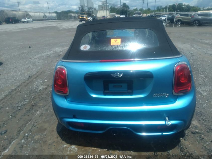 2016 MINI COOPER CONVERTIBLE S - WMWWG9C58G3A92517