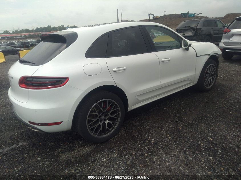 2015 PORSCHE MACAN TURBO - WP1AF2A52FLB99597