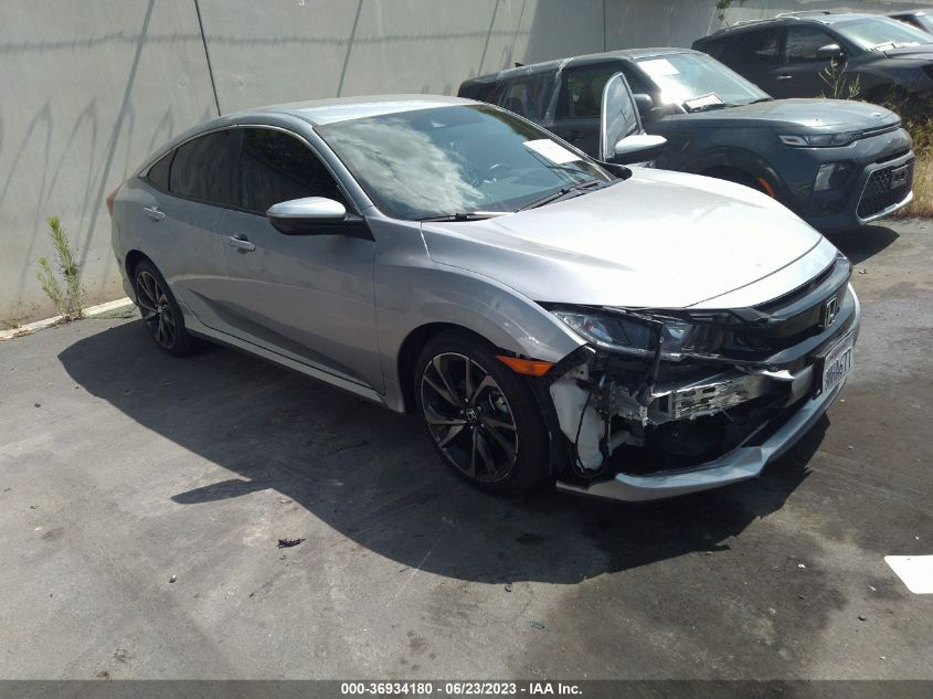 2019 HONDA CIVIC SEDAN SPORT - 2HGFC2F84KH586213