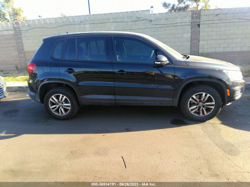 2013 VOLKSWAGEN TIGUAN S - WVGAV3AX6DW566276