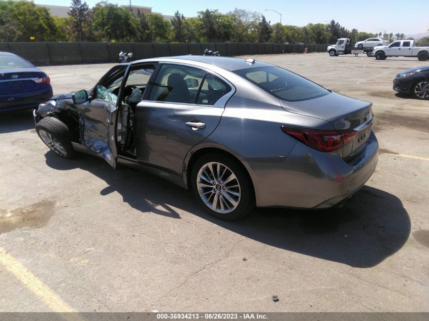 VIN JN1EV7AP7LM205987 2020 INFINITI Q50 PURE/LUXE/SPORT/EDITION 3
