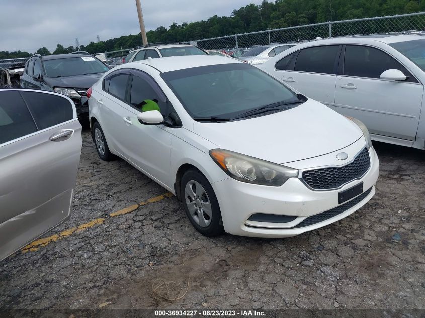 2014 KIA FORTE LX - KNAFK4A68E5076023