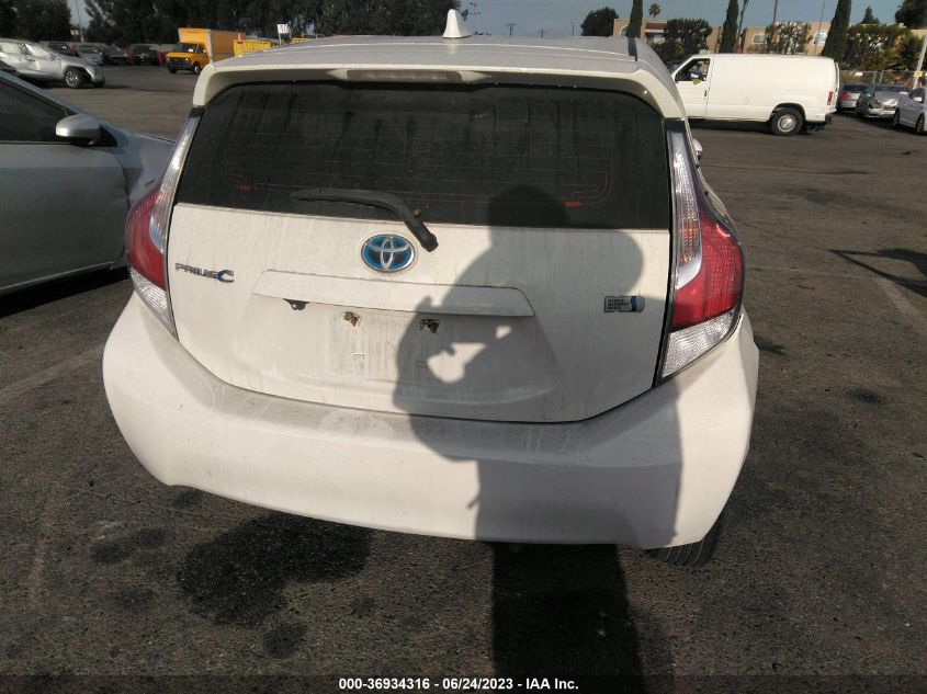2015 TOYOTA PRIUS C ONE/TWO/THREE/FOUR - JTDKDTB31F1110967