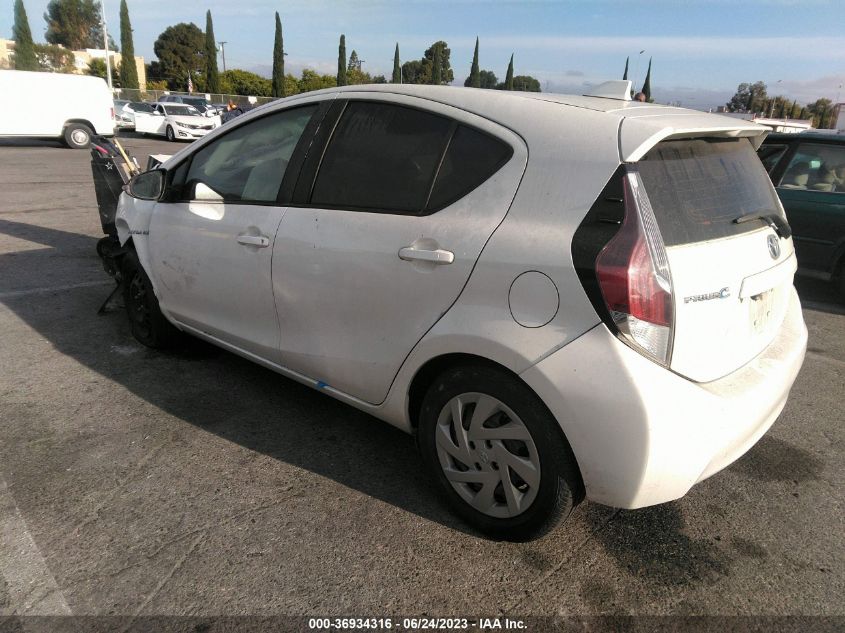 2015 TOYOTA PRIUS C ONE/TWO/THREE/FOUR - JTDKDTB31F1110967