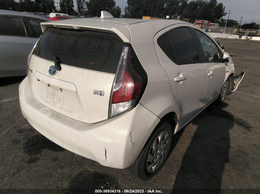 2015 TOYOTA PRIUS C ONE/TWO/THREE/FOUR - JTDKDTB31F1110967