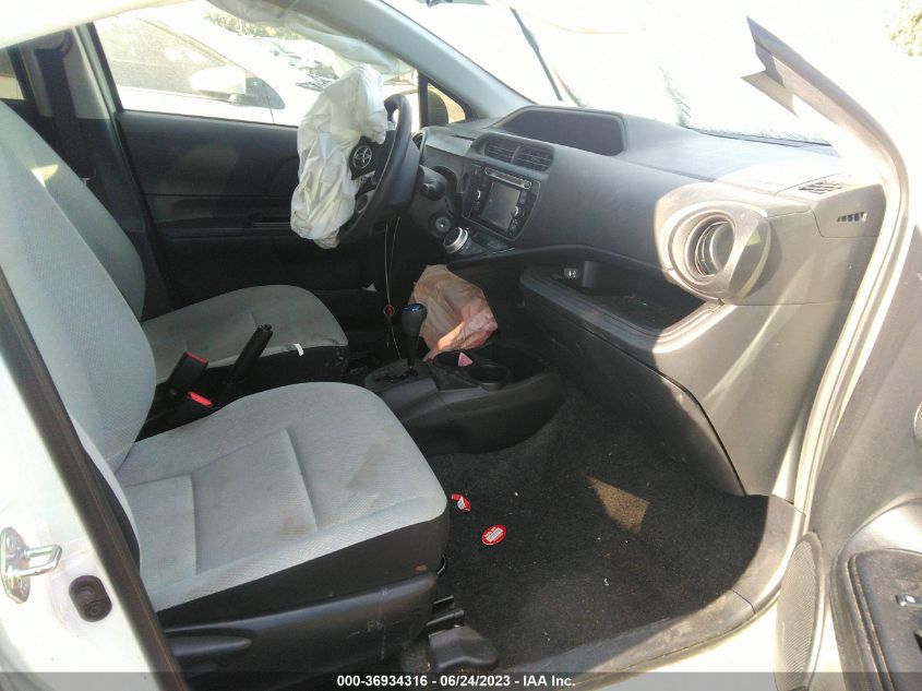 2015 TOYOTA PRIUS C ONE/TWO/THREE/FOUR - JTDKDTB31F1110967