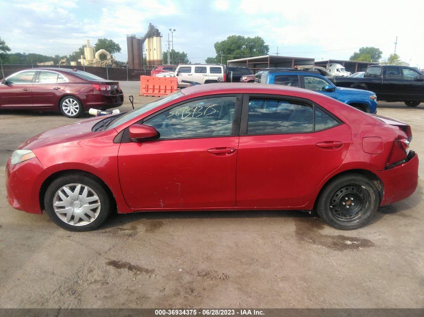 2015 TOYOTA COROLLA L/LE/S/S PLUS/LE PLUS - 5YFBURHE8FP319131