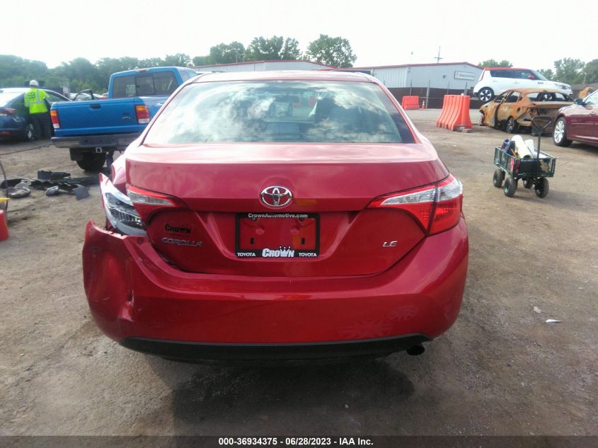 2015 TOYOTA COROLLA L/LE/S/S PLUS/LE PLUS - 5YFBURHE8FP319131