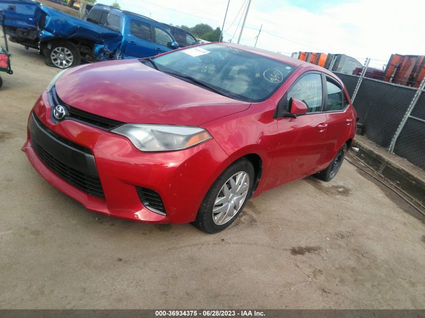 2015 TOYOTA COROLLA L/LE/S/S PLUS/LE PLUS - 5YFBURHE8FP319131