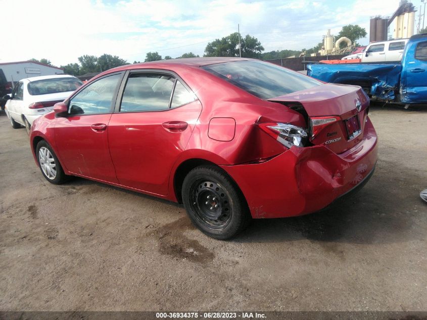 2015 TOYOTA COROLLA L/LE/S/S PLUS/LE PLUS - 5YFBURHE8FP319131