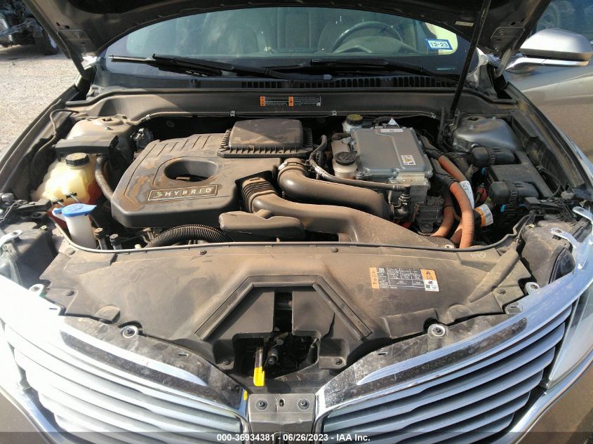 2015 LINCOLN MKZ HYBRID 3LN6L2LU9FR604405