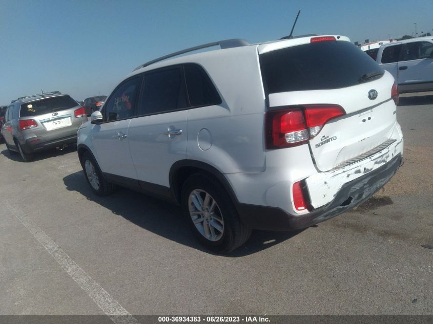 2015 KIA SORENTO LX - 5XYKT4A6XFFG62052