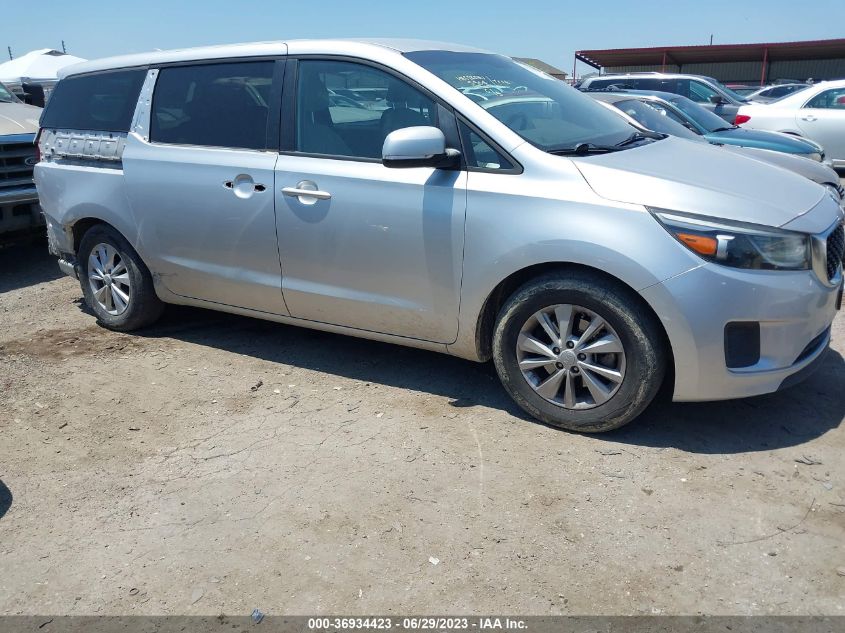 2017 KIA SEDONA LX - KNDMB5C12H6243444