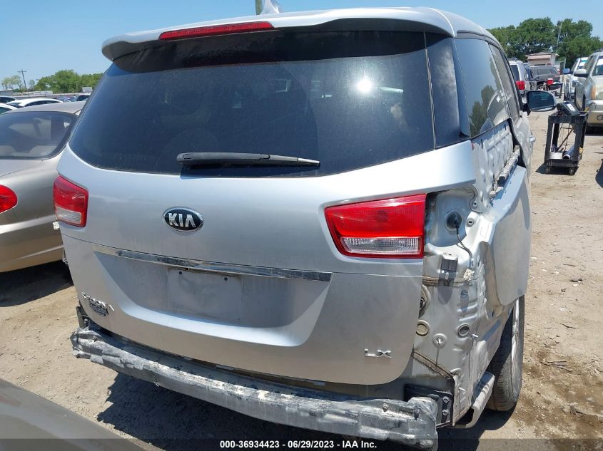 2017 KIA SEDONA LX - KNDMB5C12H6243444