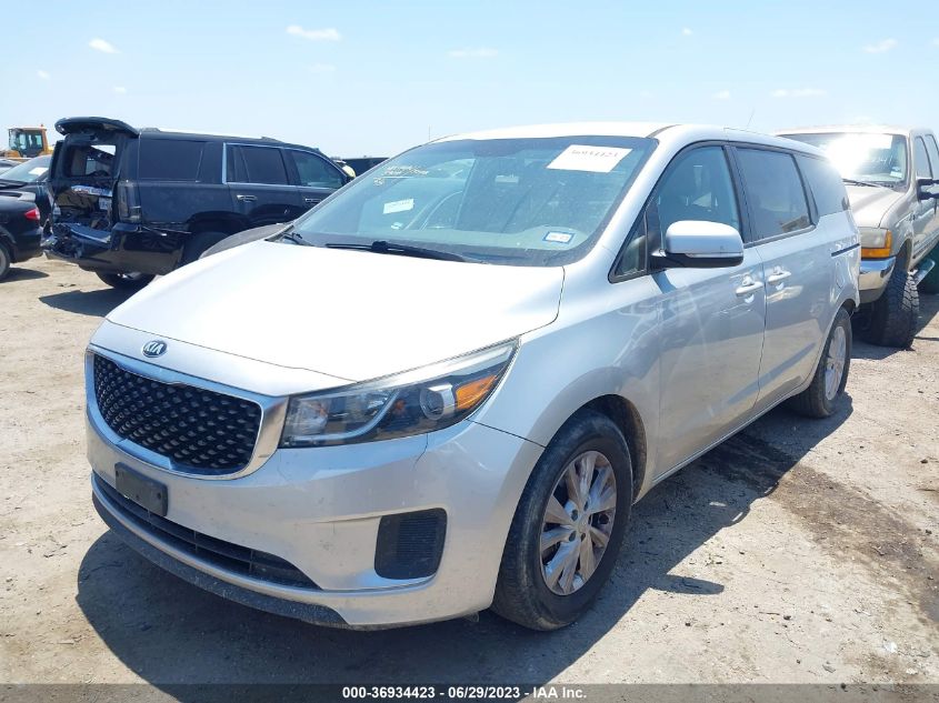 2017 KIA SEDONA LX - KNDMB5C12H6243444