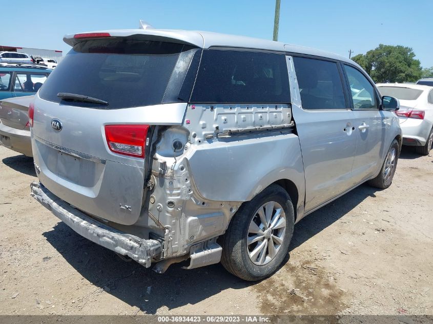 2017 KIA SEDONA LX - KNDMB5C12H6243444