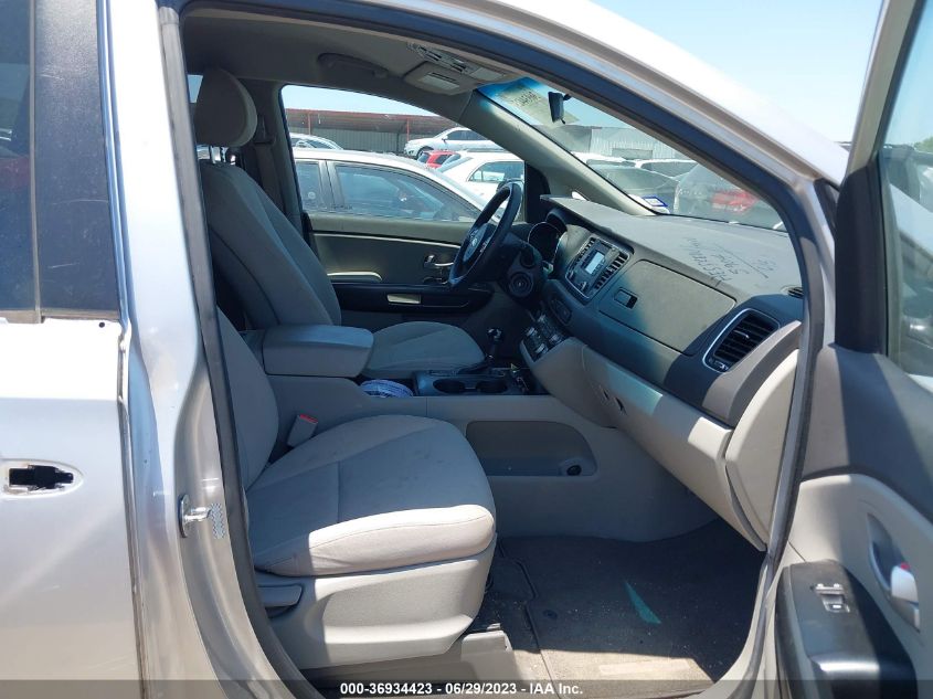 2017 KIA SEDONA LX - KNDMB5C12H6243444