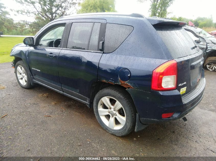 2013 JEEP COMPASS LATITUDE - 1C4NJDEB3DD240386