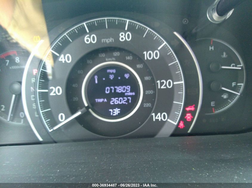 2016 HONDA CR-V EX - 2HKRM4H56GH728213