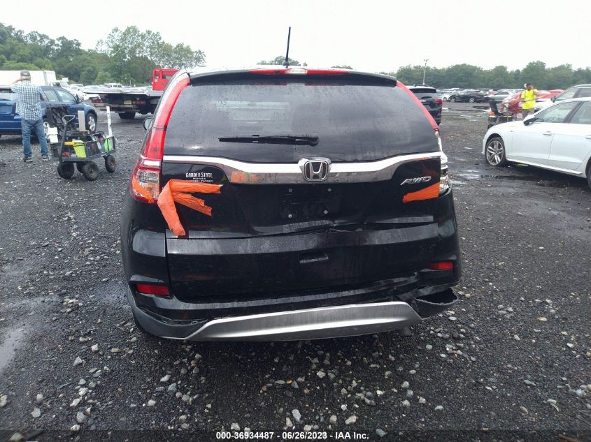 2016 HONDA CR-V EX - 2HKRM4H56GH728213