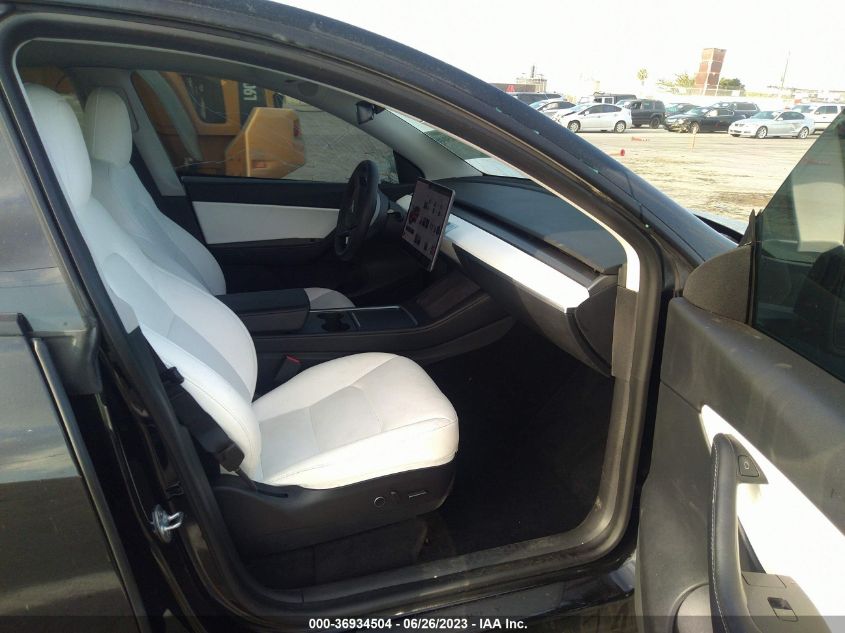 2021 TESLA MODEL Y - 5YJYGDEEXMF158184