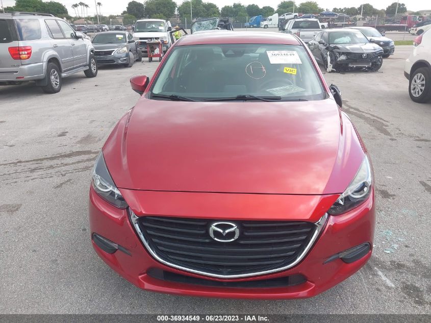 2018 MAZDA MAZDA3 4-DOOR SPORT - 3MZBN1U74JM229977