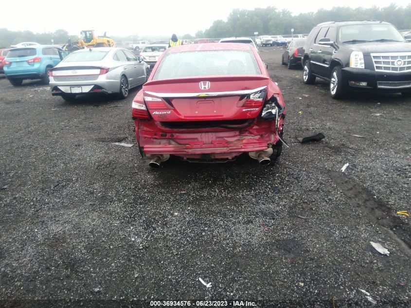2017 HONDA ACCORD SEDAN SPORT - 1HGCR2F59HA299304