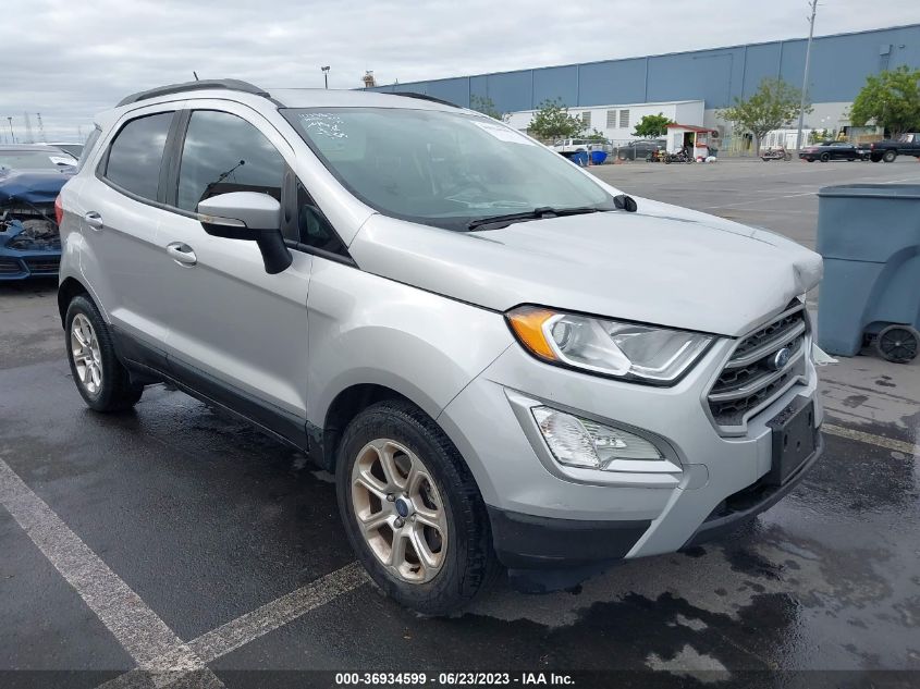 2018 FORD ECOSPORT SE - MAJ3P1TE9JC181613