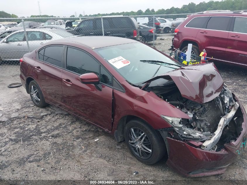 2015 HONDA CIVIC SEDAN LX - 19XFB2F5XFE011378