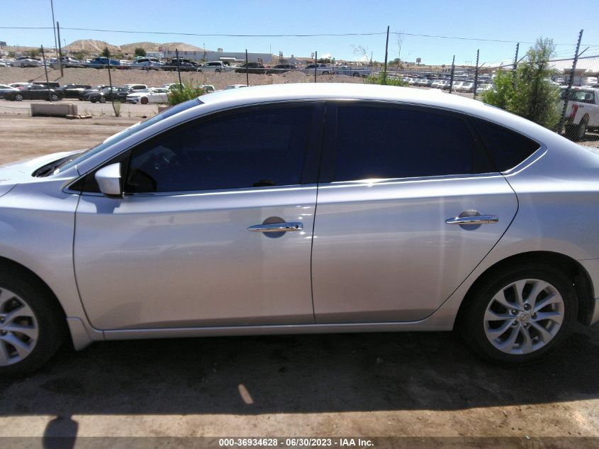 2019 NISSAN SENTRA SV - 3N1AB7AP5KY455196