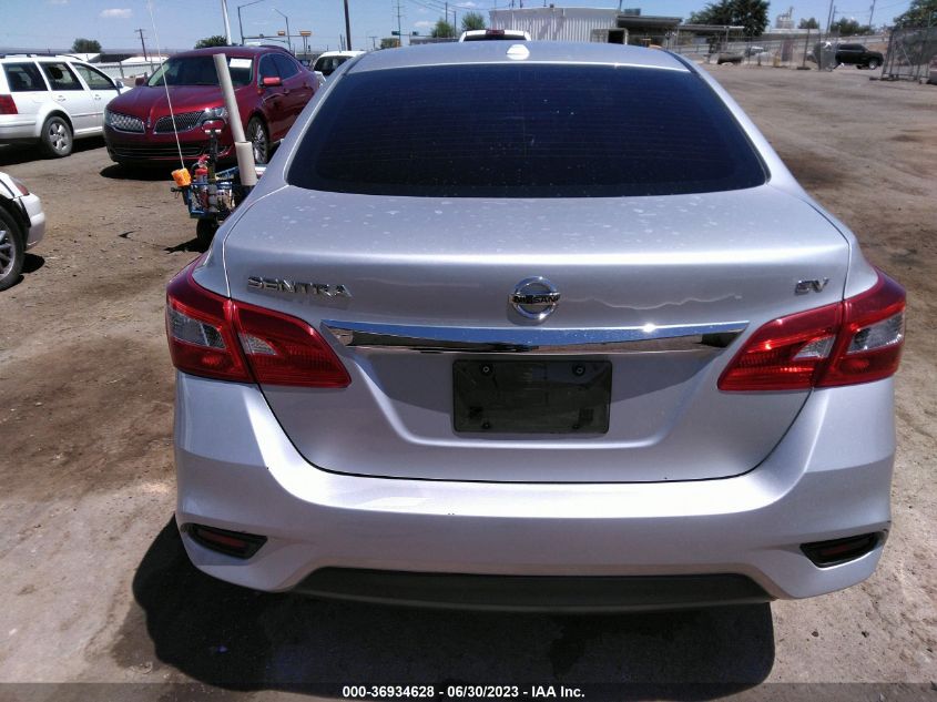 2019 NISSAN SENTRA SV - 3N1AB7AP5KY455196