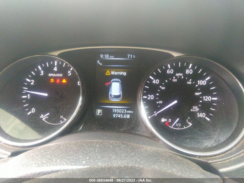 2016 NISSAN ROGUE SV - KNMAT2MV4GP657012