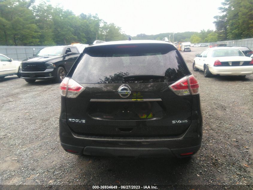 2016 NISSAN ROGUE SV - KNMAT2MV4GP657012
