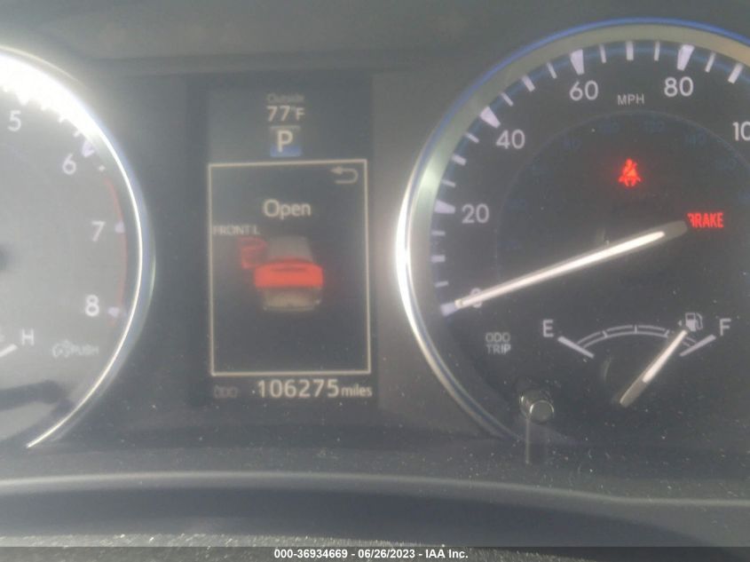 2015 TOYOTA HIGHLANDER XLE - 5TDJKRFHXFS160795