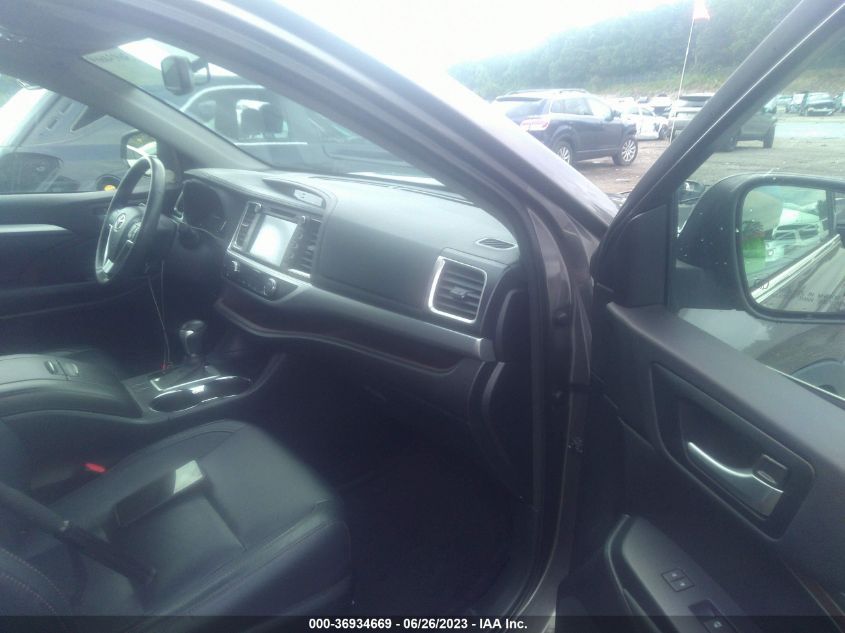 2015 TOYOTA HIGHLANDER XLE - 5TDJKRFHXFS160795