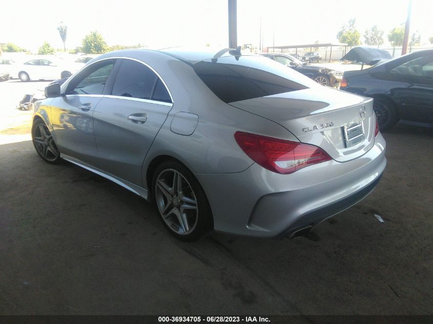 2014 MERCEDES-BENZ CLA-CLASS CLA 250 - WDDSJ4EB1EN056343