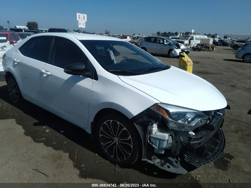 2016 TOYOTA COROLLA L/LE/S/S PLUS/LE PLUS - 2T1BURHE1GC619062