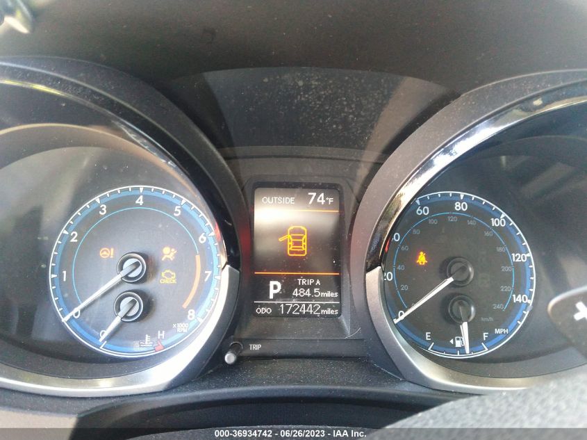 2016 TOYOTA COROLLA L/LE/S/S PLUS/LE PLUS - 2T1BURHE1GC619062
