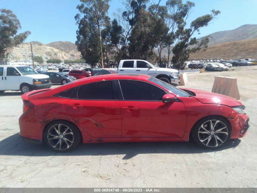 2018 HONDA CIVIC SI SEDAN 2HGFC1E59JH708001